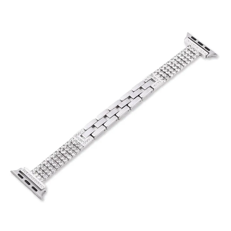 Diamond Studded Watch Bracelet