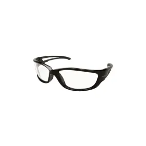 Edge Kazbek SK-XL111 Safety Glasses, X-Large, Clear Lens, 1 Each