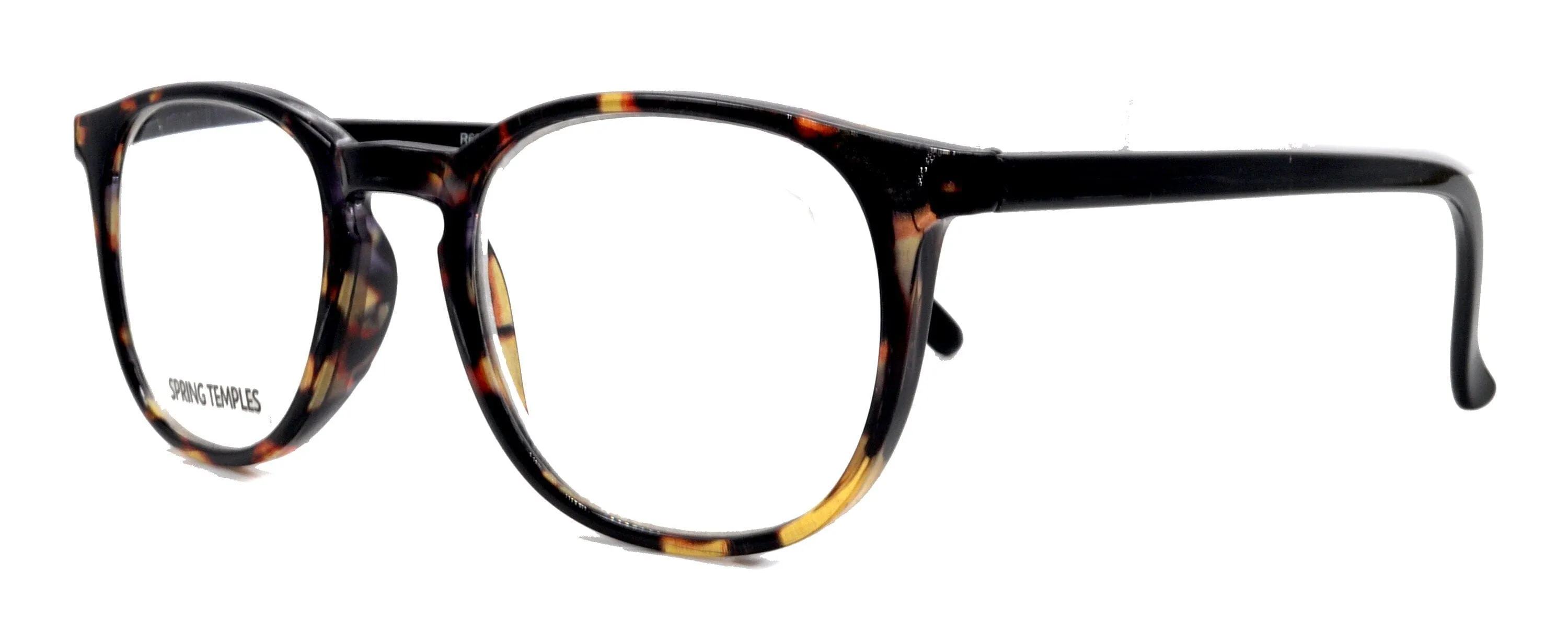 Ella, (Premium) Reading Glasses Round. High End Readers Modern Circle Style (Black) Brown Tortoiseshell  1.25.. 3 Magnifying NY Fifth Avenue