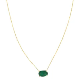 Enchanted Essence Emerald Necklace
