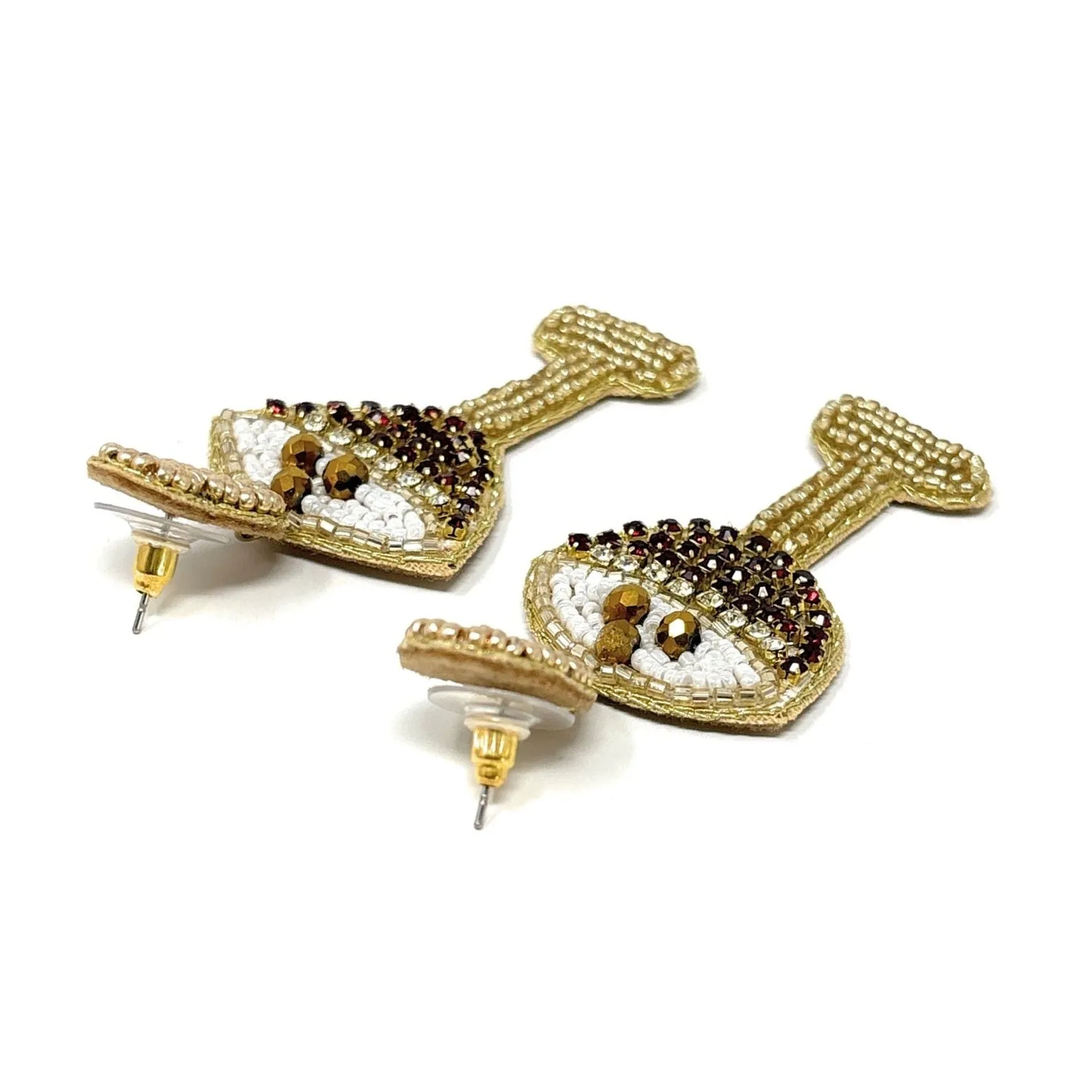 Espresso Martini Beaded Earrings