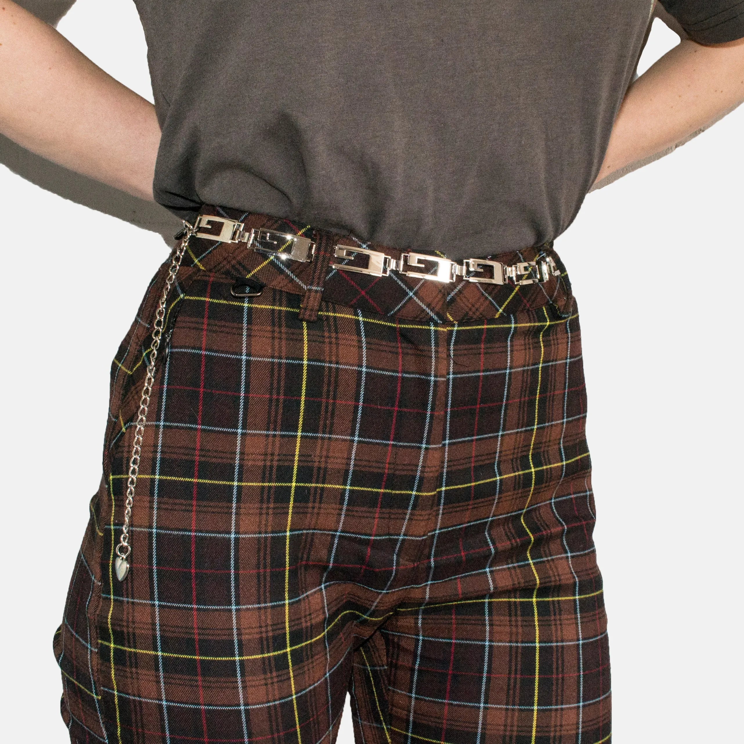 GAIL - Women's Silver Chain Belt - CLEARANCE