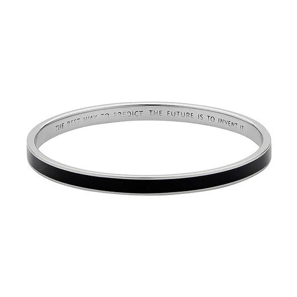 GEORGINI CANDY BLACK 5.5mm BANGLE