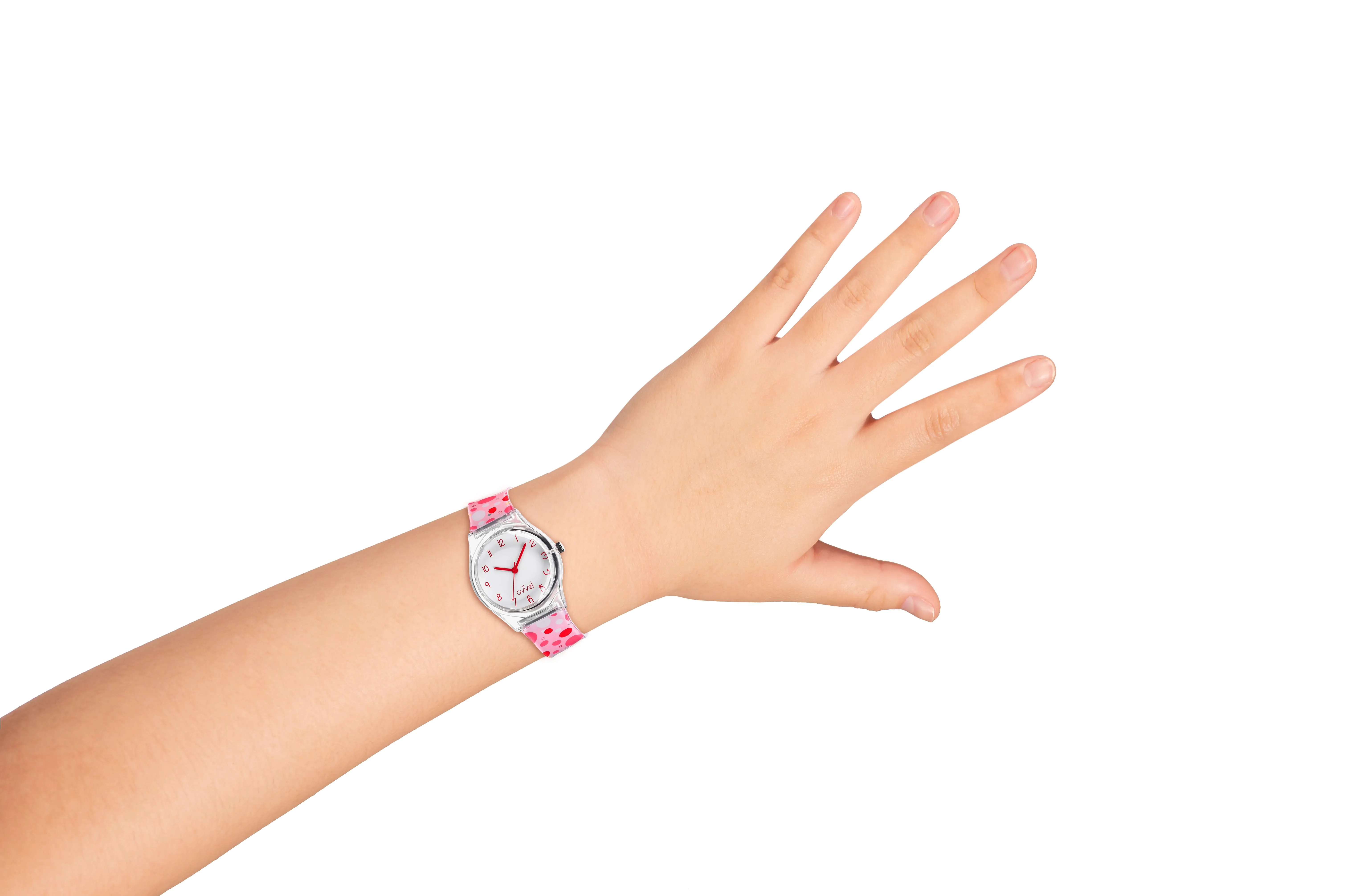 Girls Teens Polka Dot Analog Watch