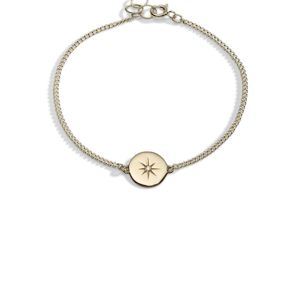 Gold Las mo shlí diamond bracelet