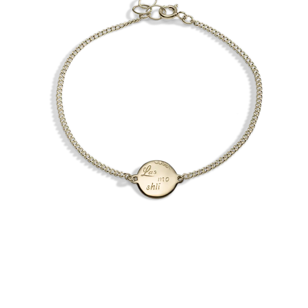 Gold Las mo shlí diamond bracelet