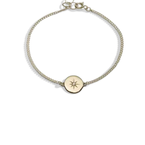 Gold Las mo shlí diamond bracelet