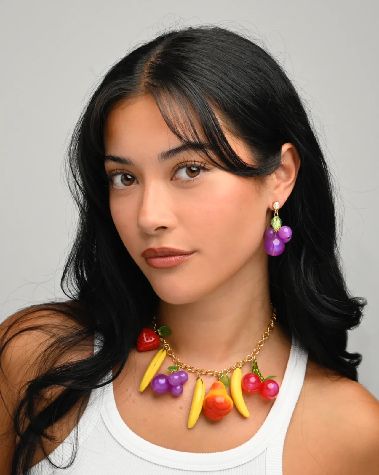 GRAPE CRUSH EARRINGS