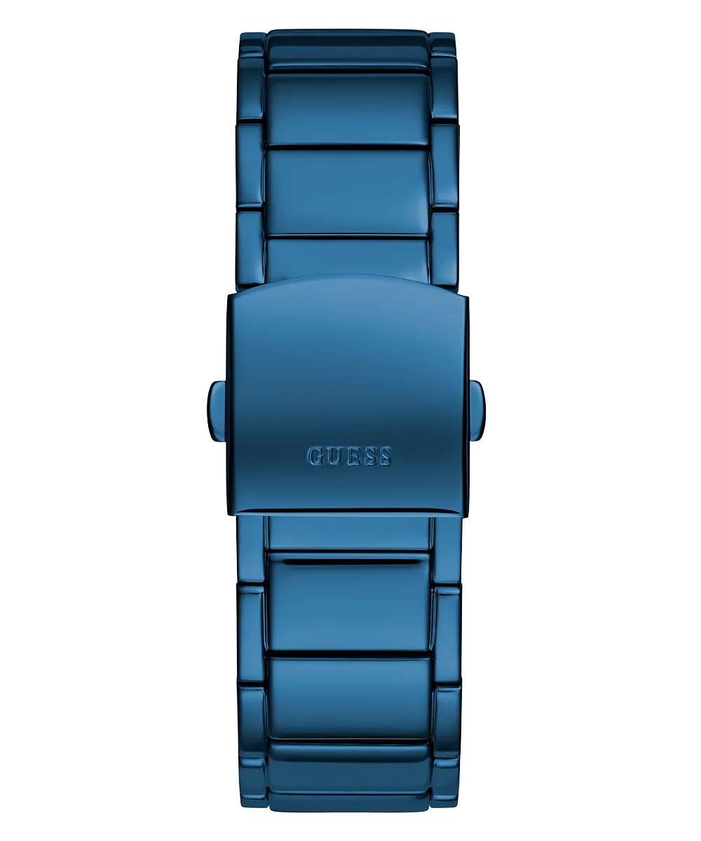 GUESS Mens Blue Analog Watch