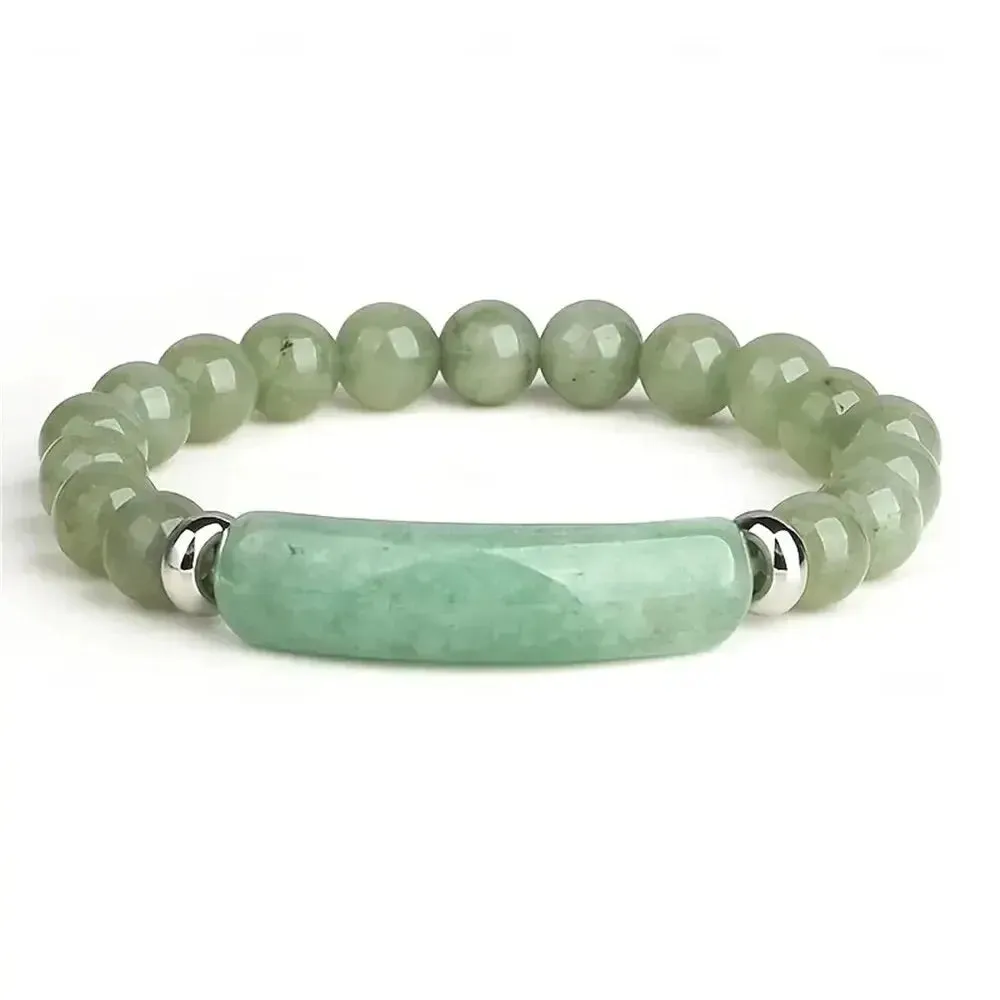 Handmade Turquoise Malachite Healing Gemstone Bracelet