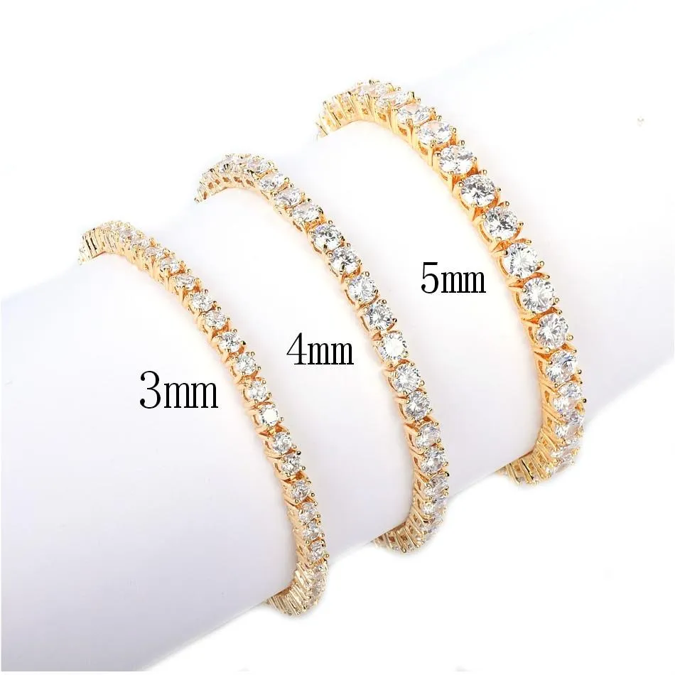 HipHop Iced Tennis Bracelet
