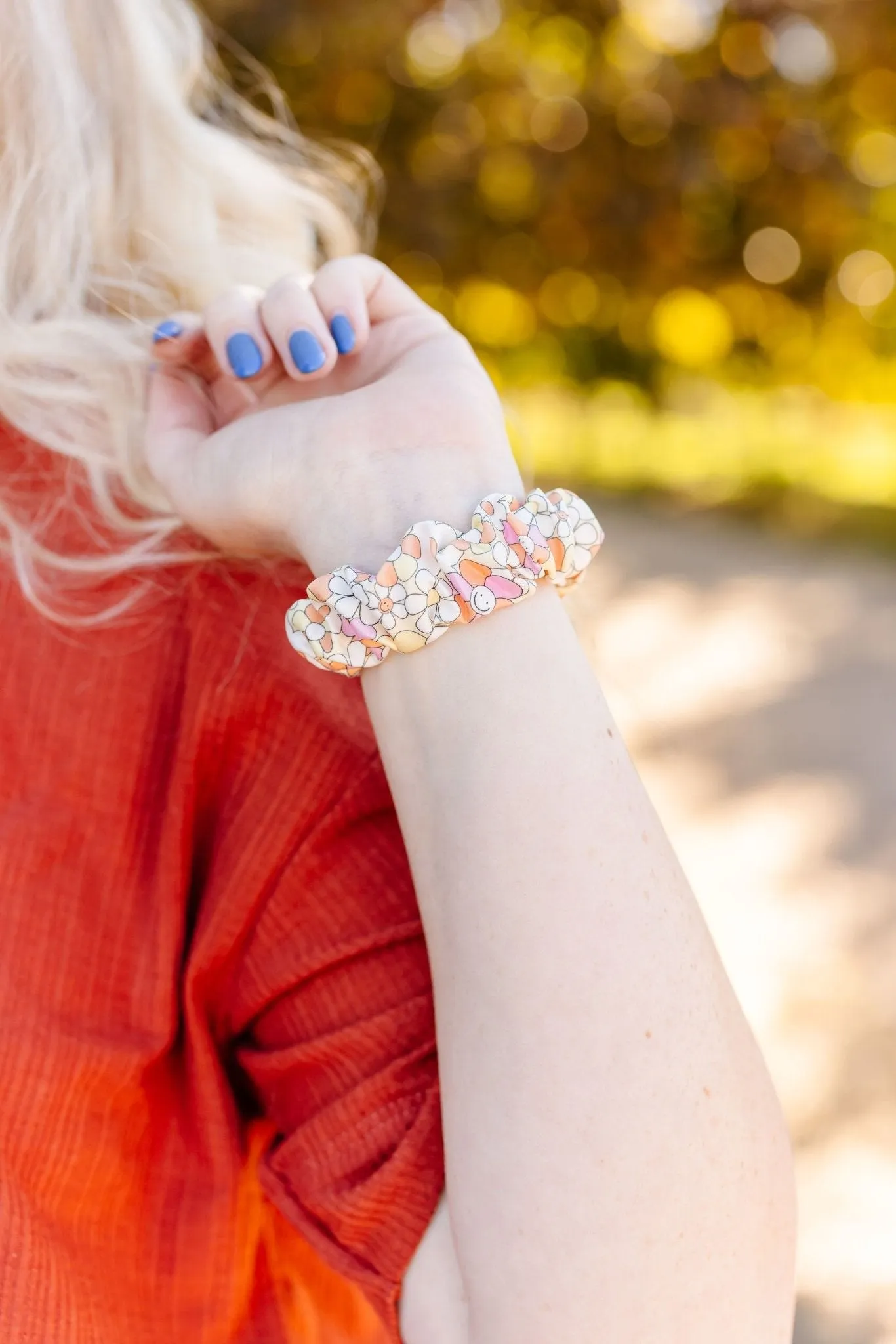 Hippie Dippie Scrunchie Band Compatible with Apple Watch