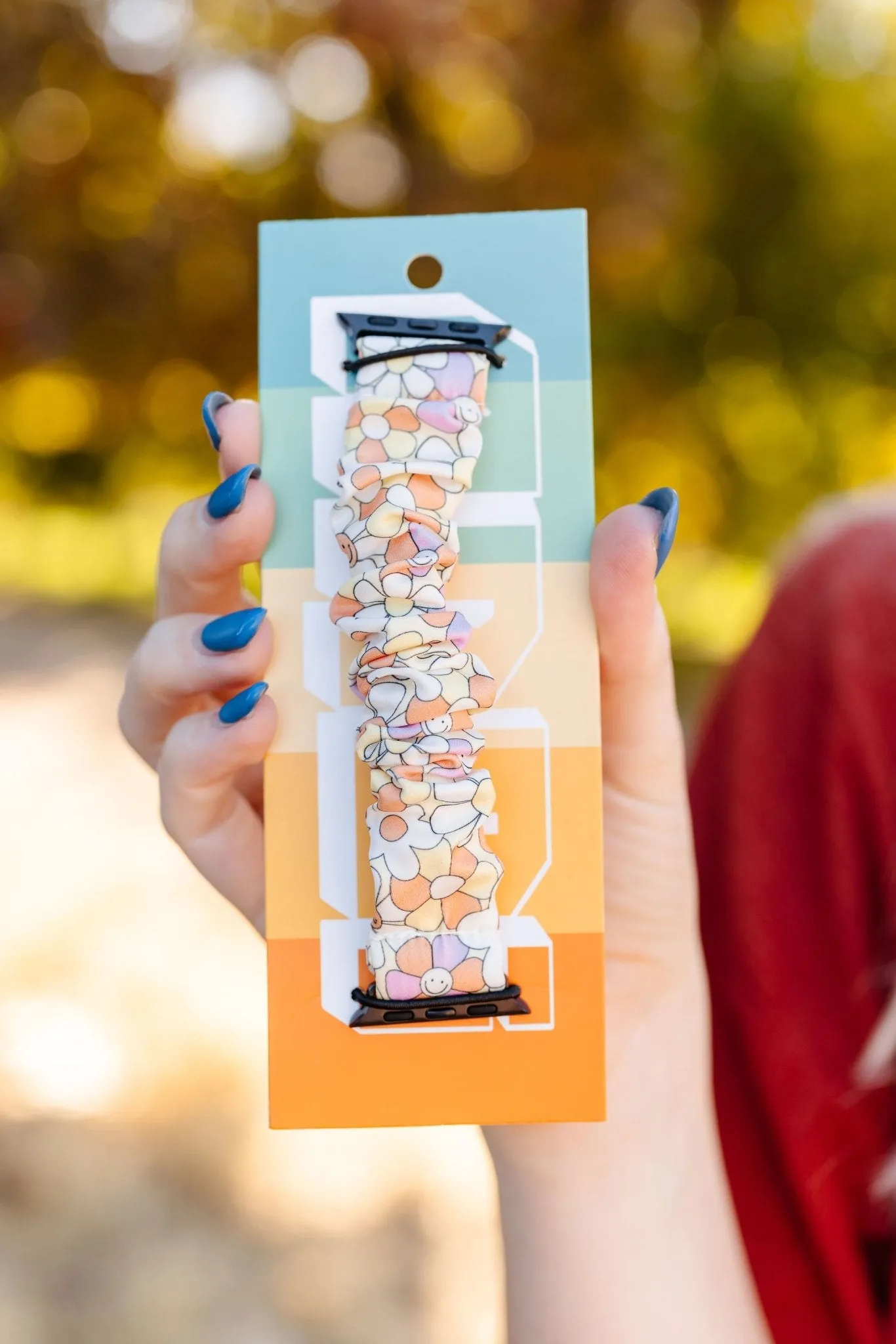 Hippie Dippie Scrunchie Band Compatible with Apple Watch