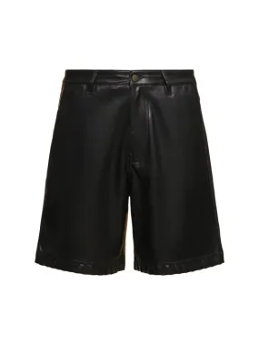 Honor the Gift   Faux leather shorts 