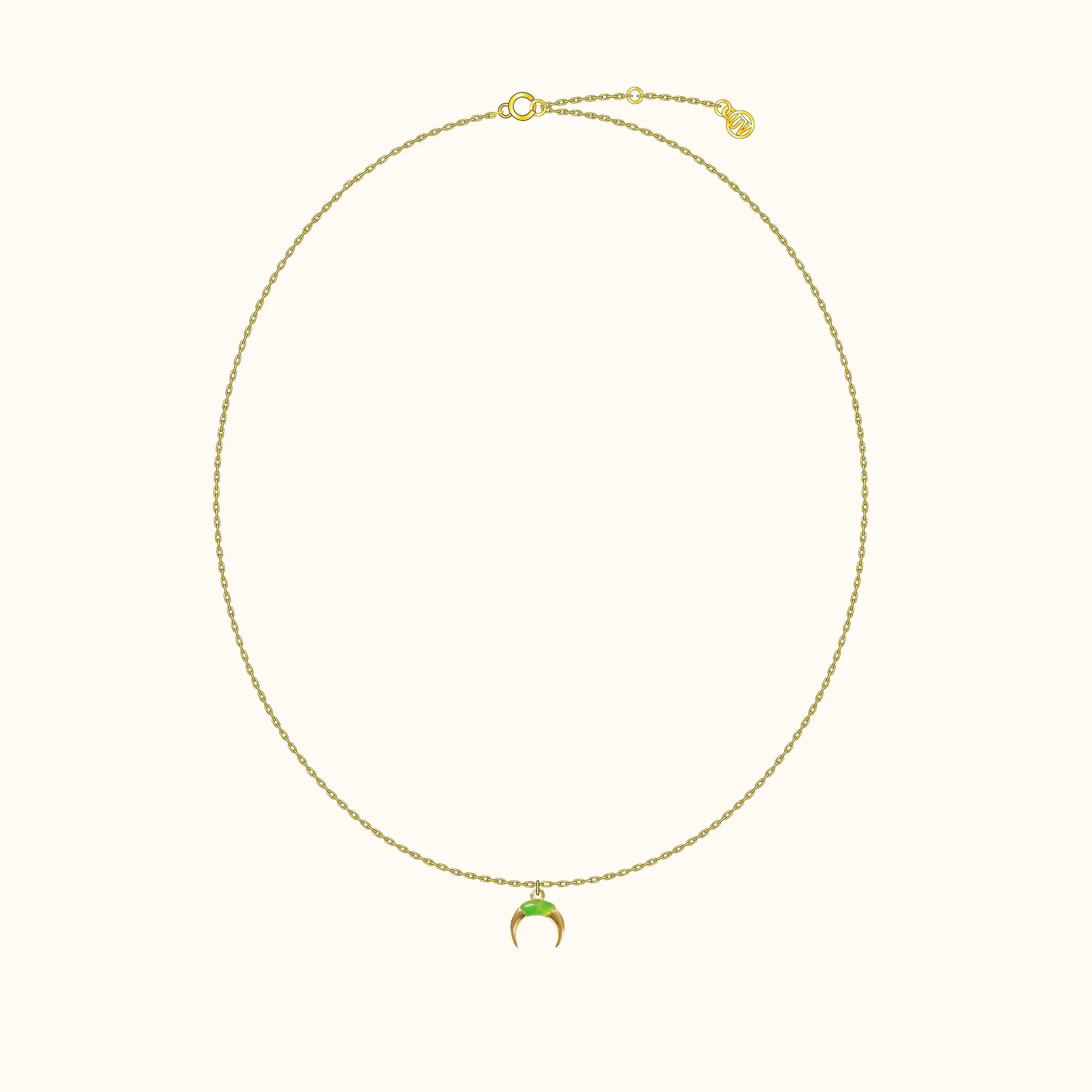 Jade Moon Necklace