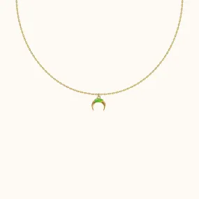 Jade Moon Necklace