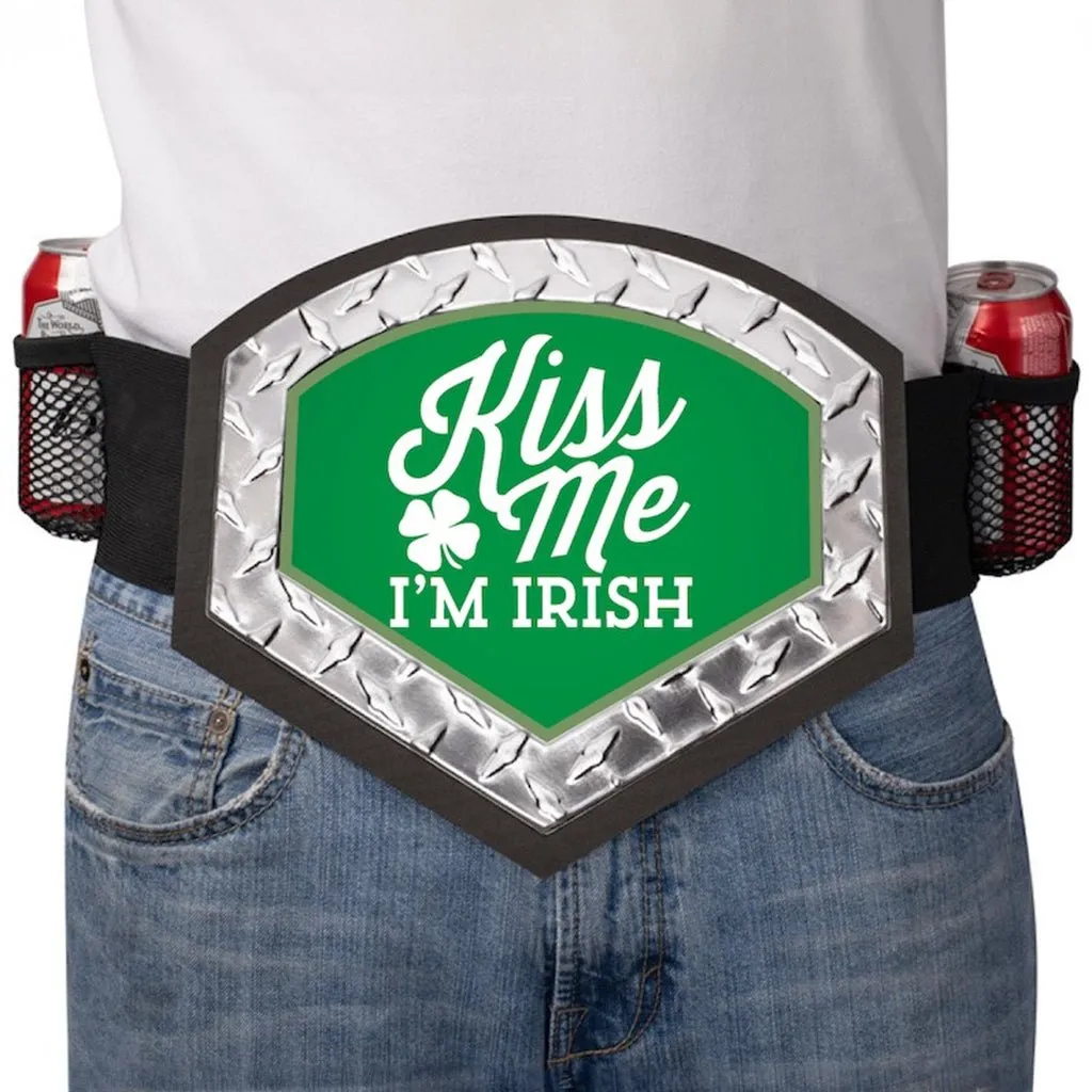 Kiss Me I'm Irish Belt