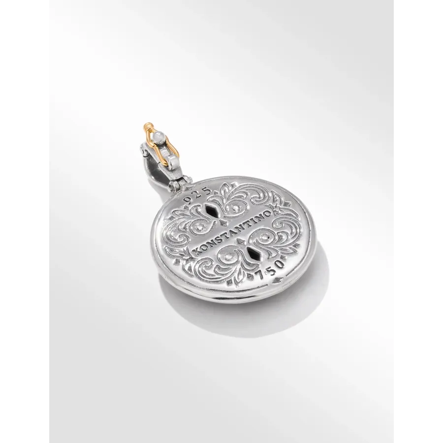 Konstantino 1993 Collection Silver and Gold Pendant