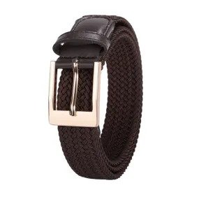 Korean Style Ladies Square Buckle Braided Belt 韓版女士方扣編織腰帶 KCBELT1094