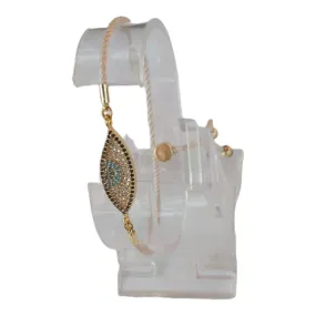Le Caro Craft Gold-Plated Eye Bracelet For Woman