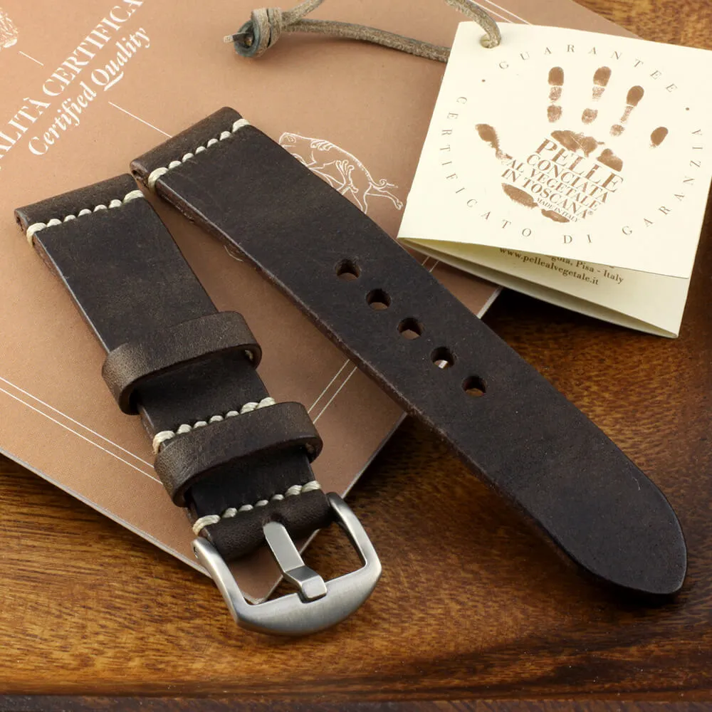 Leather Watch Strap, Vintage 406 | For Apple Watch