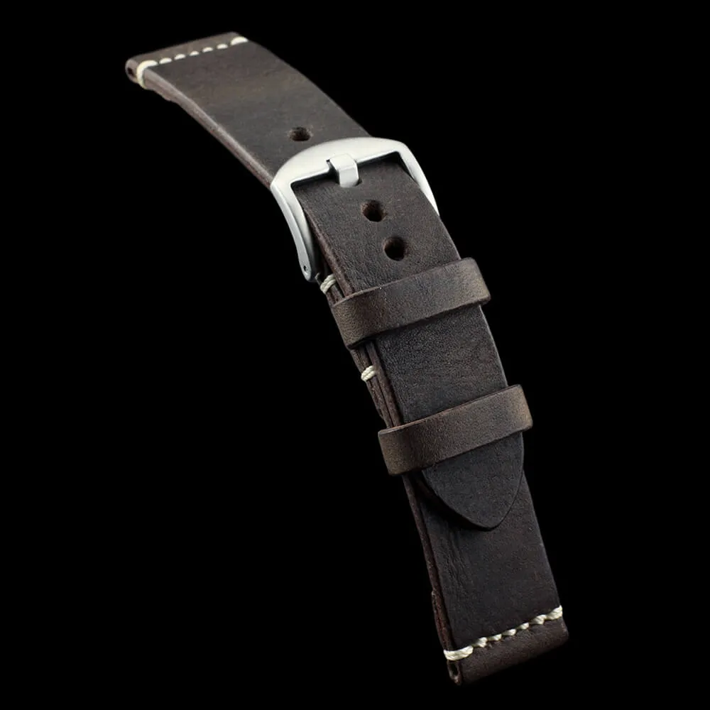 Leather Watch Strap, Vintage 406 | For Apple Watch