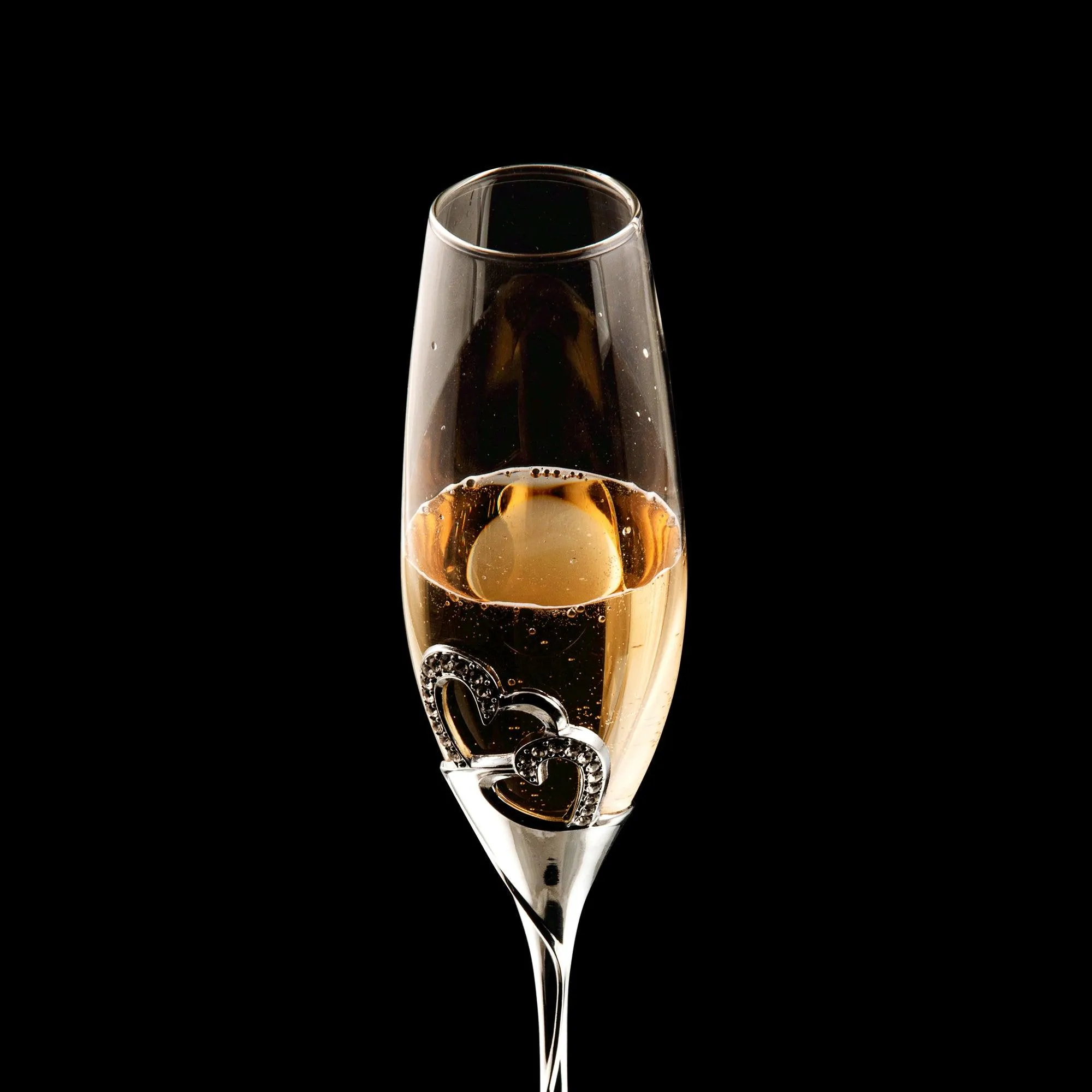 LOVE CHAMPAGNE FLUTE GIFT - SET OF 2