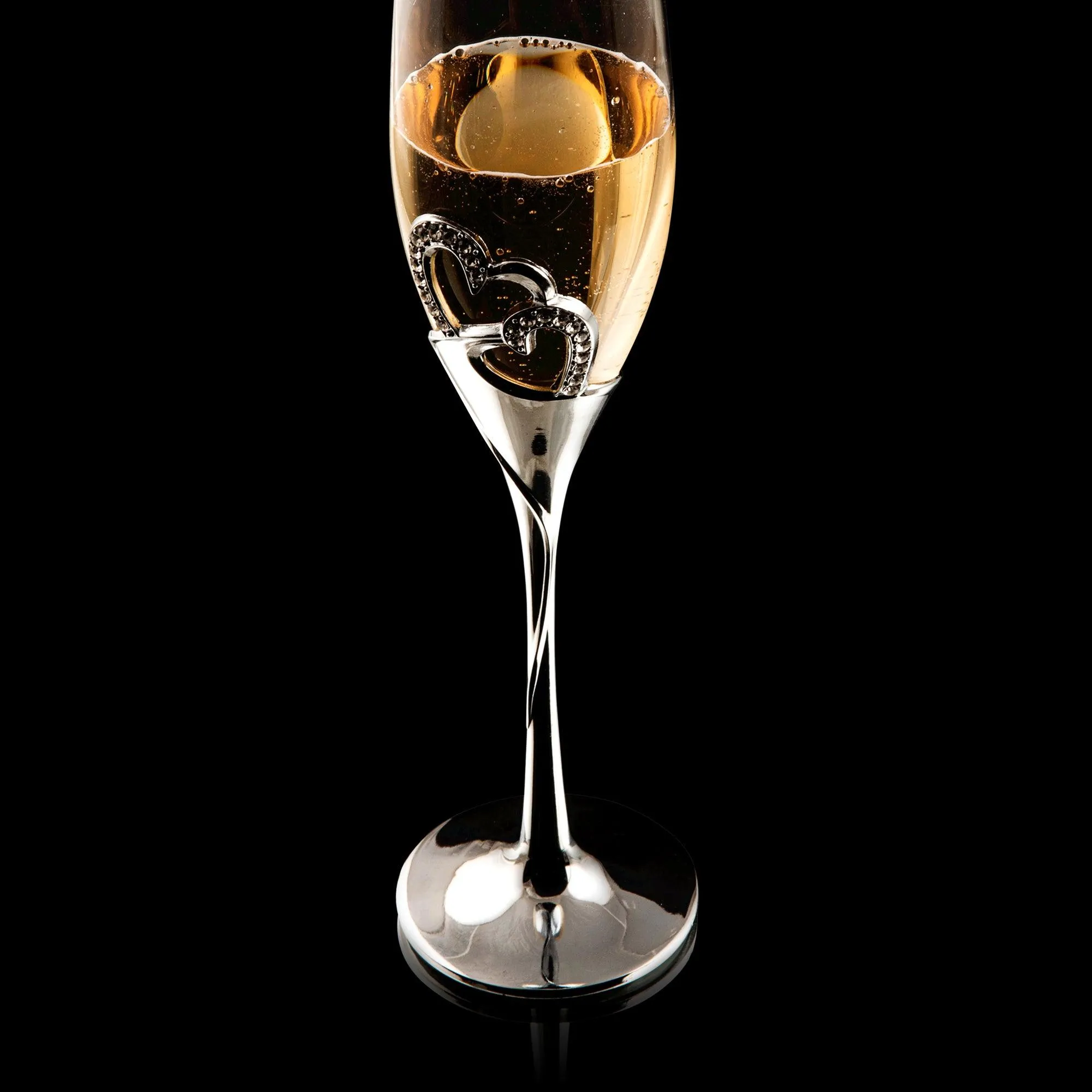 LOVE CHAMPAGNE FLUTE GIFT - SET OF 2