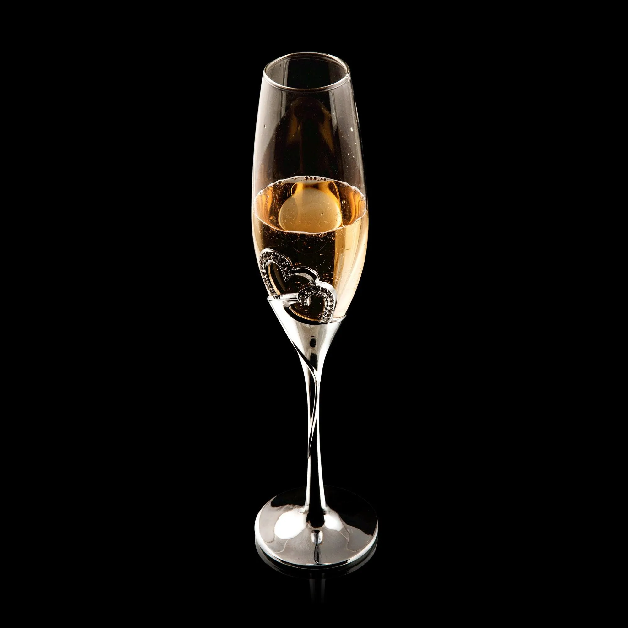 LOVE CHAMPAGNE FLUTE GIFT - SET OF 2