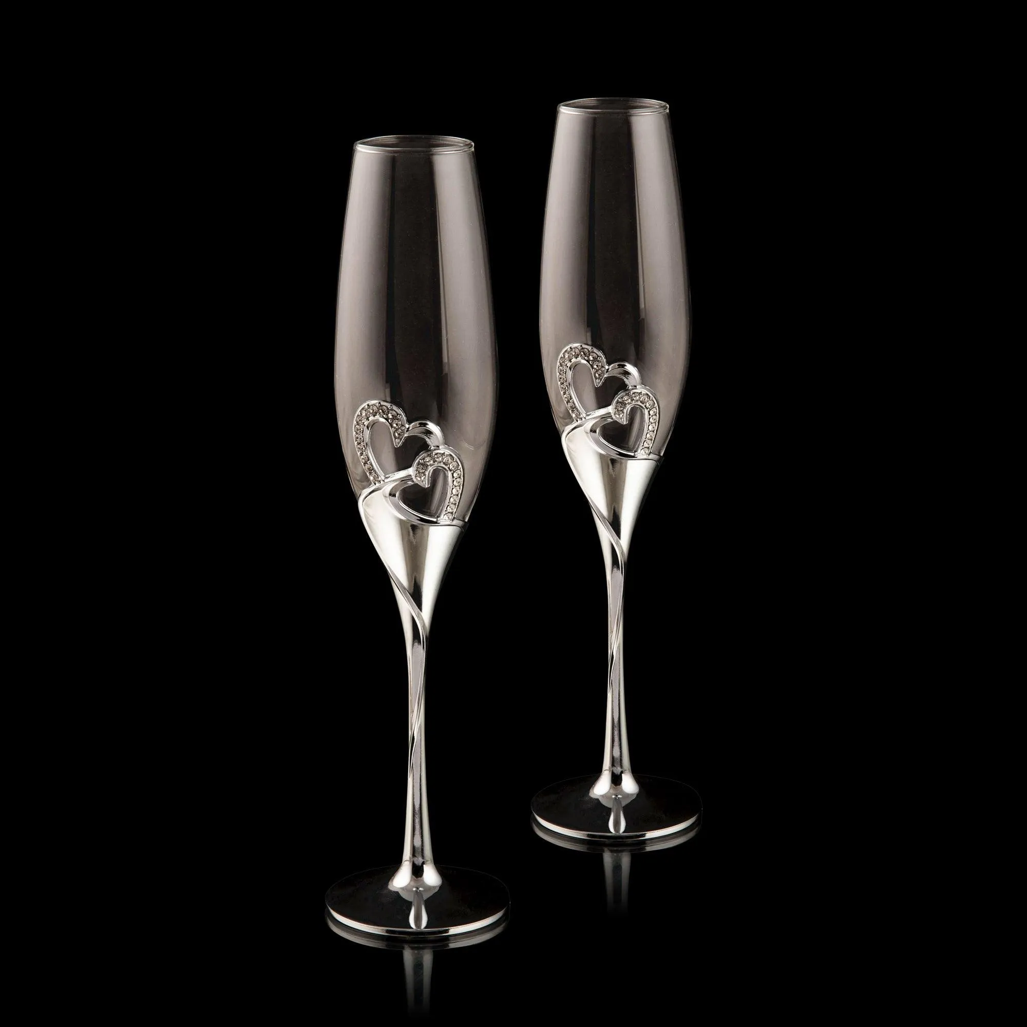 LOVE CHAMPAGNE FLUTE GIFT - SET OF 2
