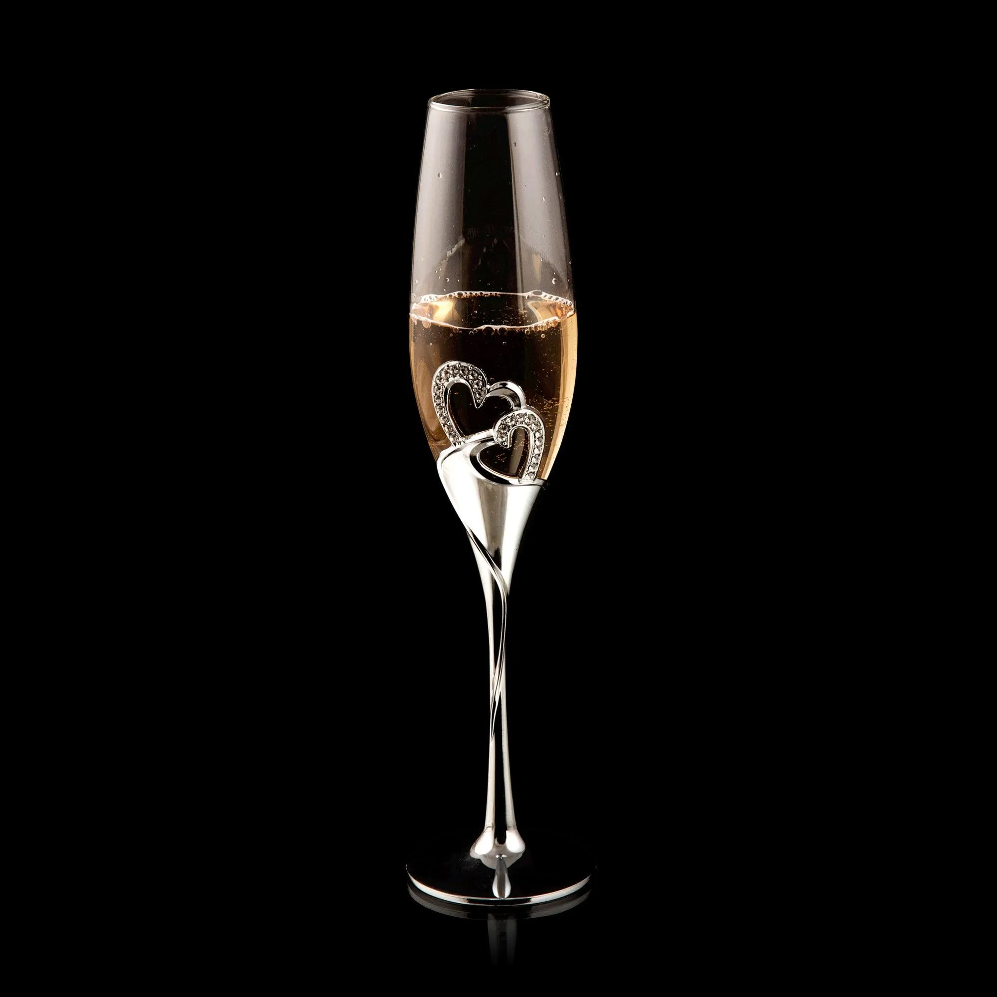 LOVE CHAMPAGNE FLUTE GIFT - SET OF 2