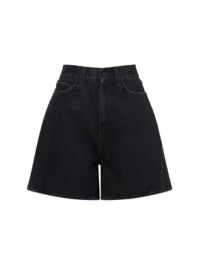 Made In Tomboy   Aisha cotton denim high rise shorts 