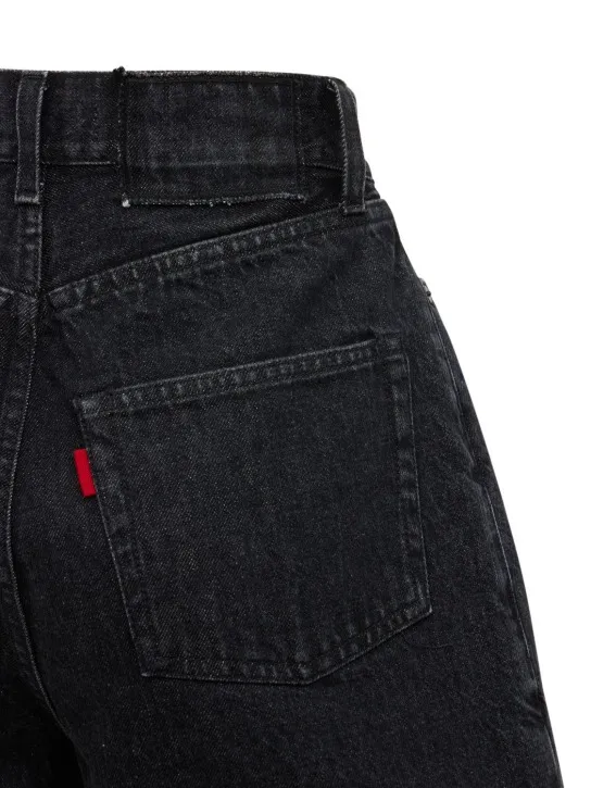 Made In Tomboy   Aisha cotton denim high rise shorts 