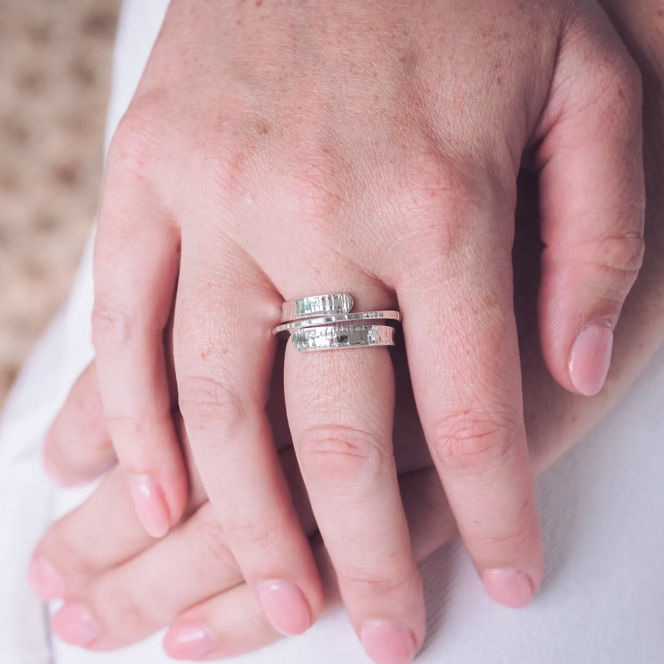Melissa Silver Wrap Ring