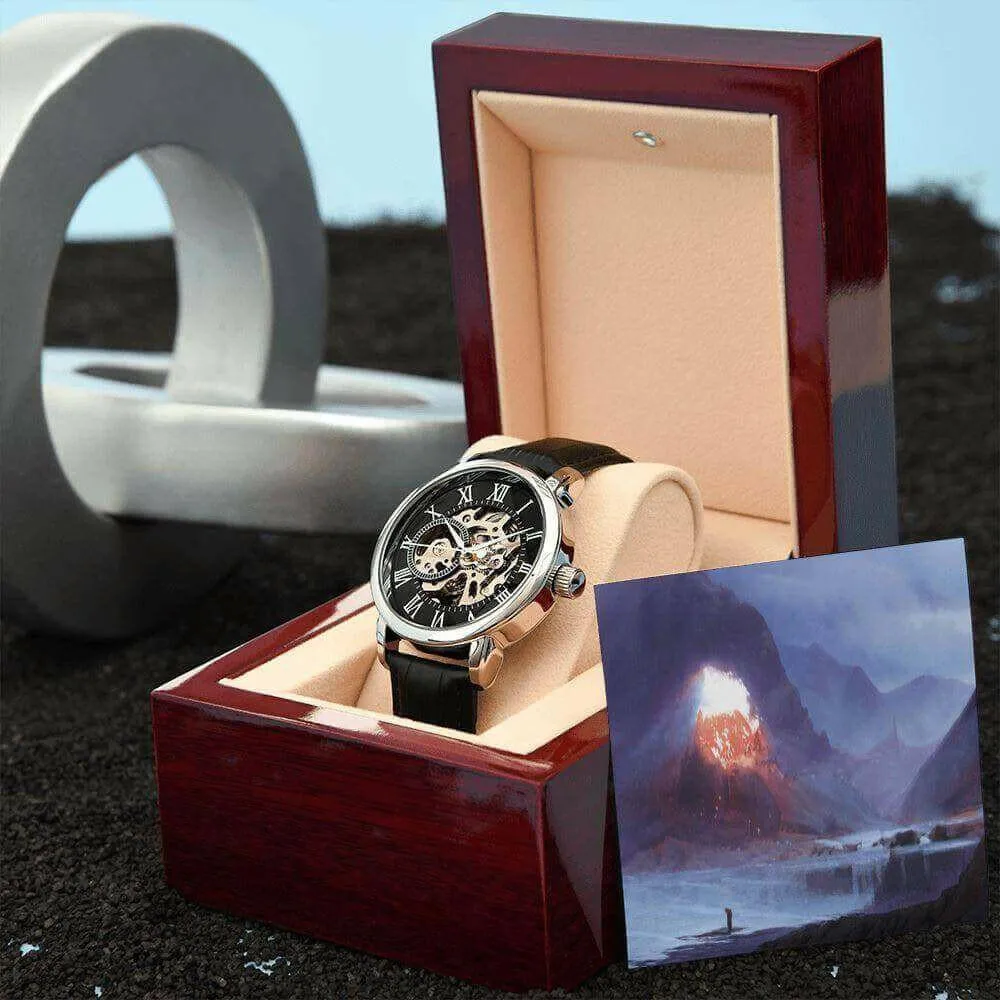 Men's Openwork Watch