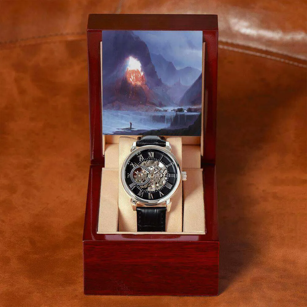Men's Openwork Watch