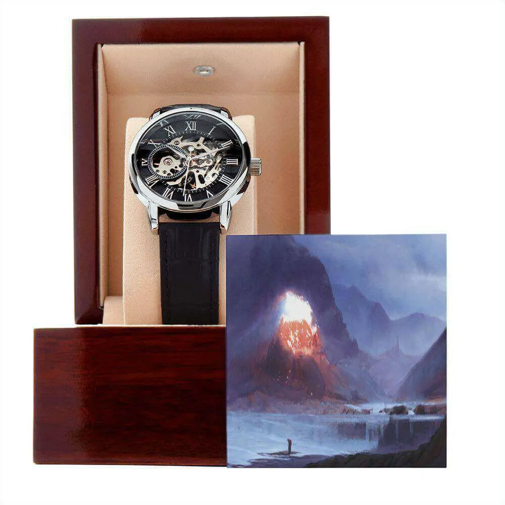 Men's Openwork Watch
