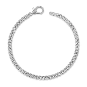 MINI ME DIAMOND PAVE BABY LINK BRACELET