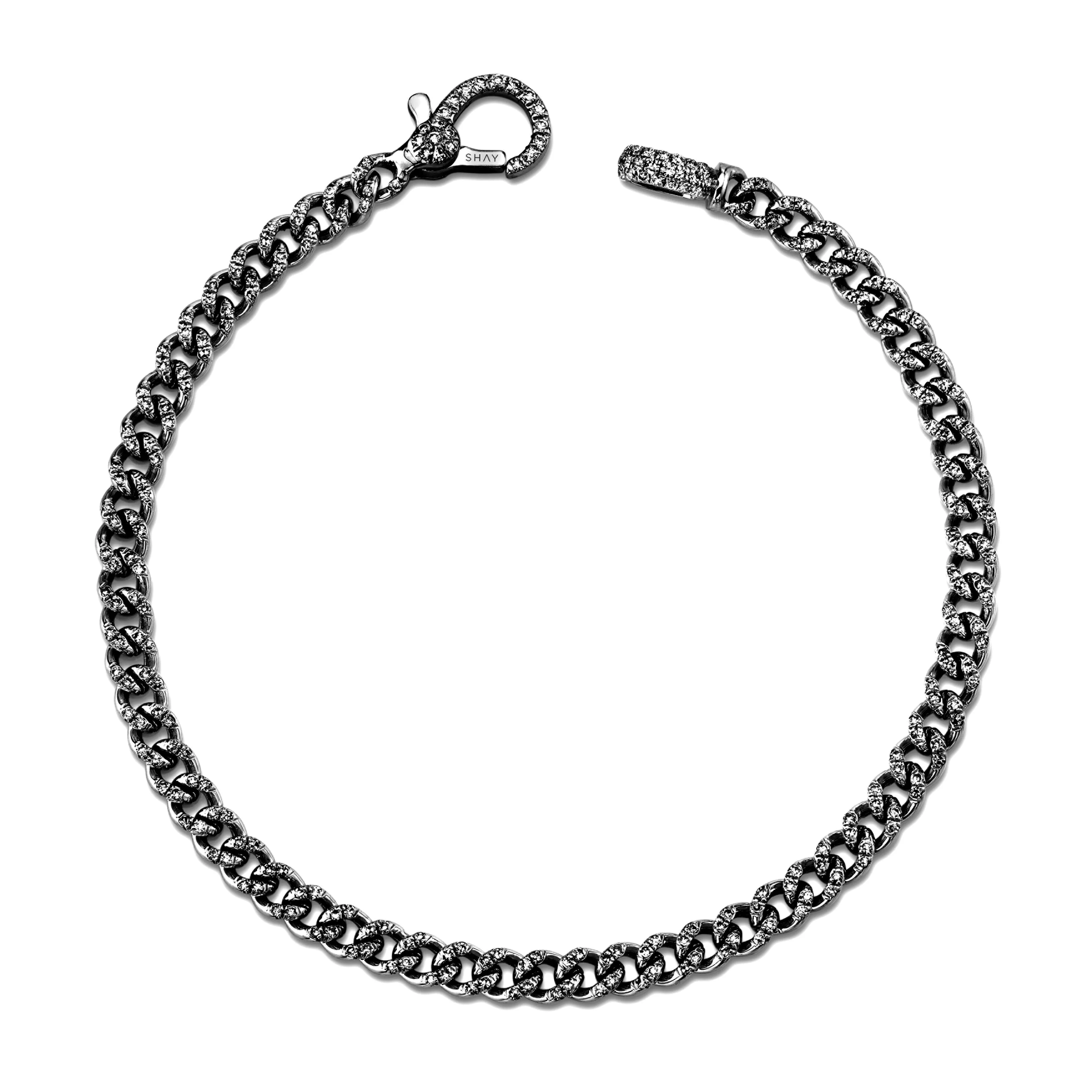 MINI ME DIAMOND PAVE BABY LINK BRACELET