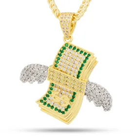 Money With Wings Necklace