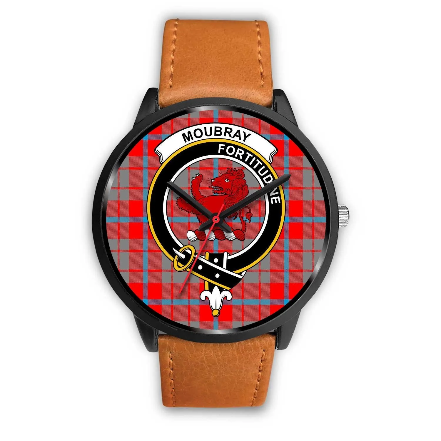 Moubray Clan Badge Tartan Black Watch