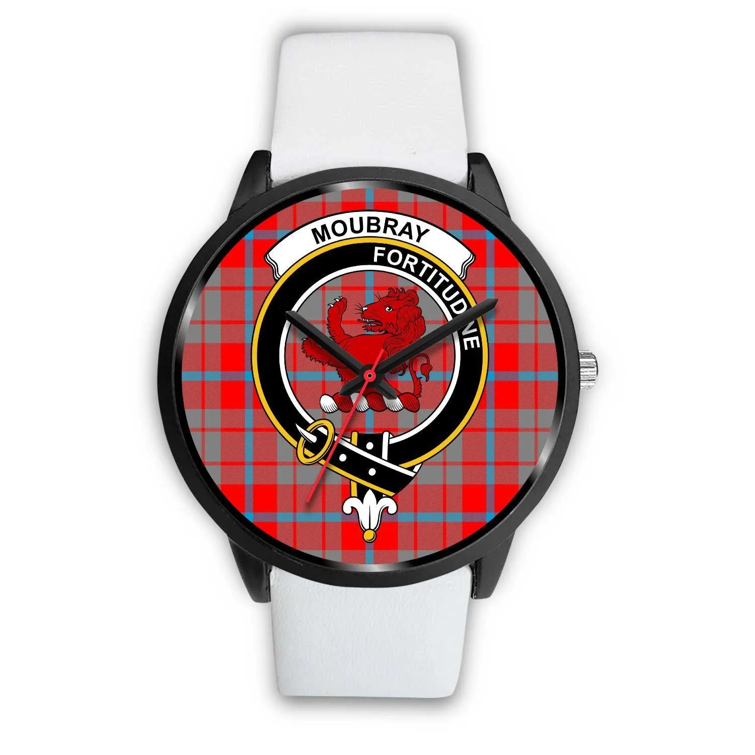 Moubray Clan Badge Tartan Black Watch