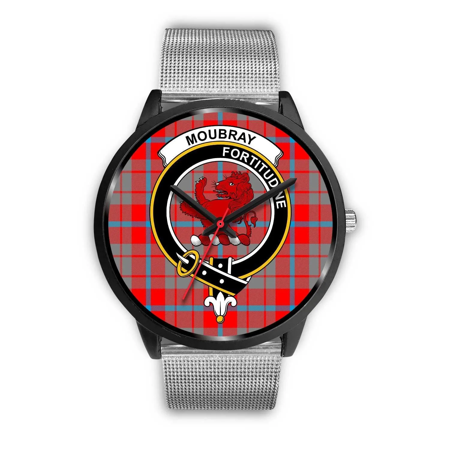 Moubray Clan Badge Tartan Black Watch