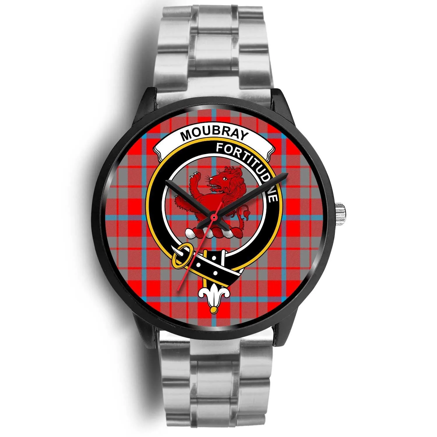 Moubray Clan Badge Tartan Black Watch