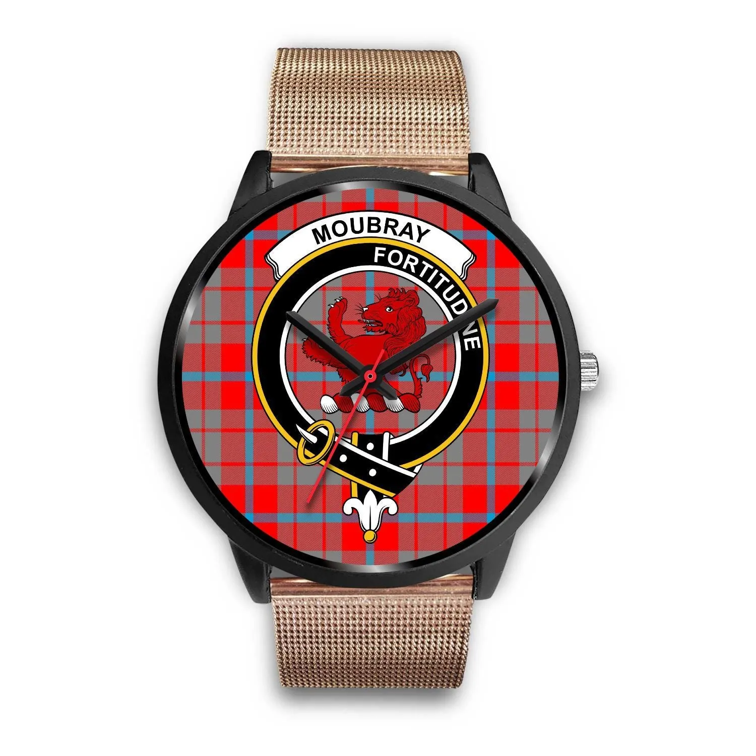 Moubray Clan Badge Tartan Black Watch