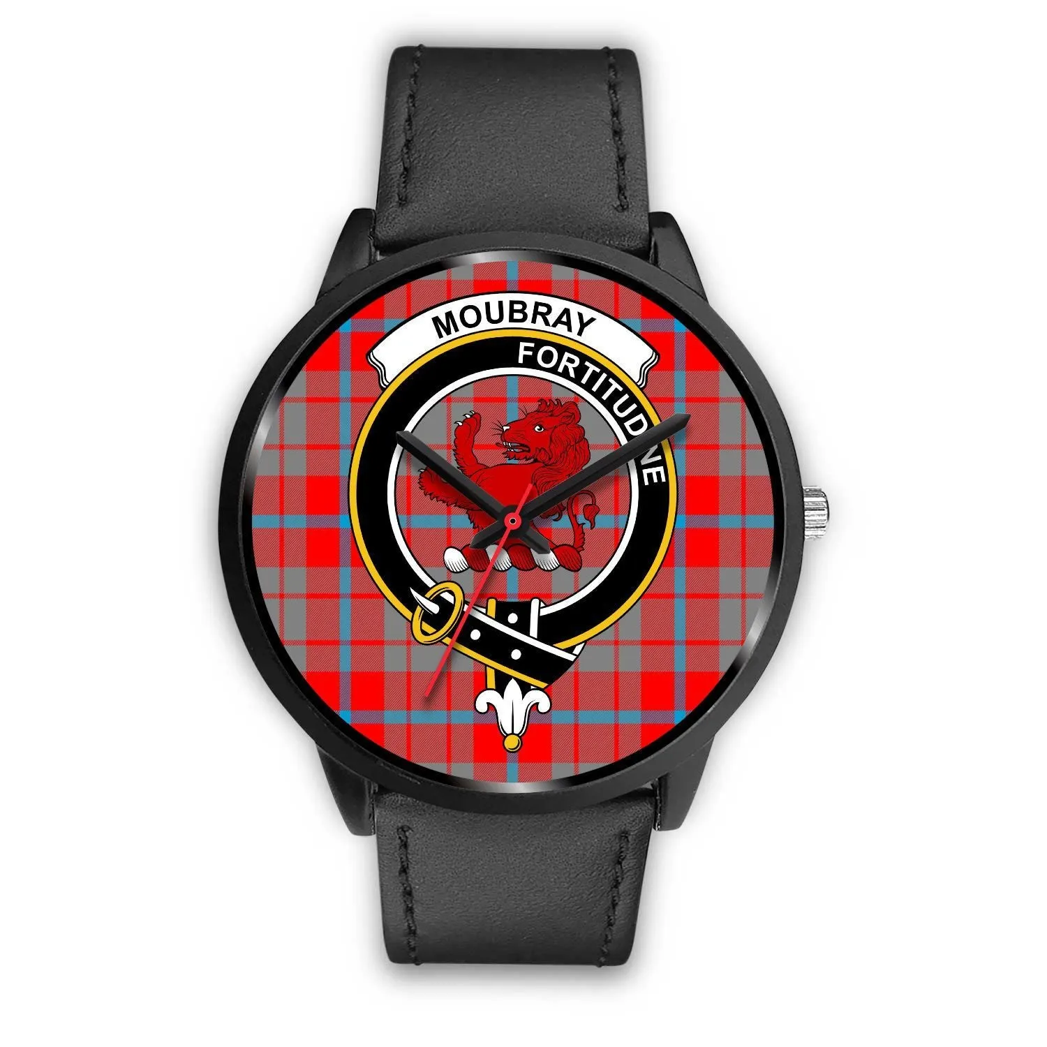 Moubray Clan Badge Tartan Black Watch