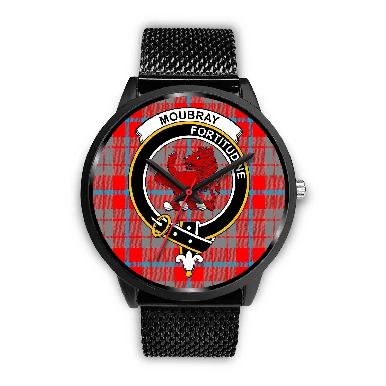 Moubray Clan Badge Tartan Black Watch