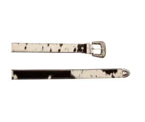 Myra Bag: "CESTUS HAIR-ON LEATHER BELT"