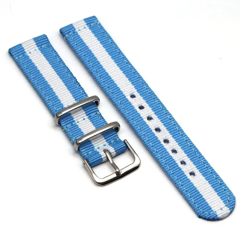 Nato Nylon Watch Straps Compatible with the Huawei Watch Fit