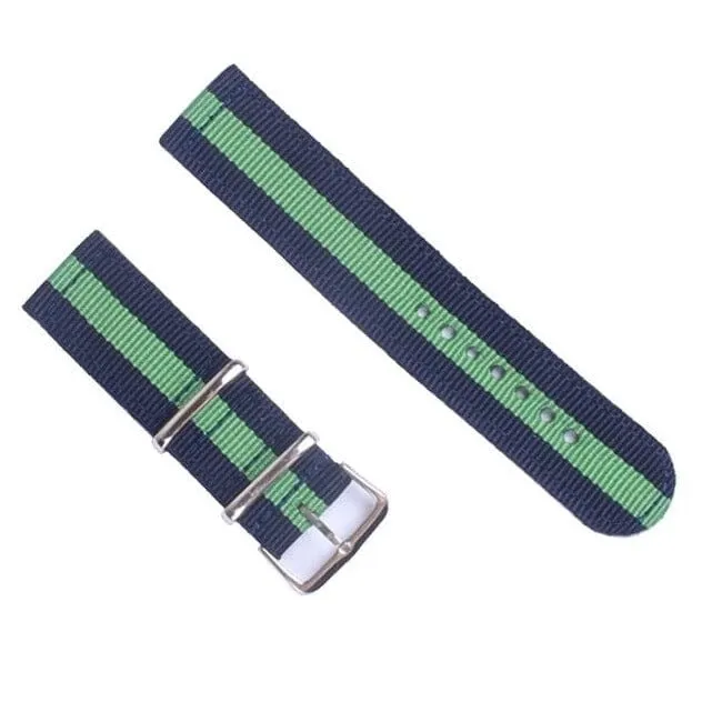 Nato Nylon Watch Straps Compatible with the Huawei Watch Fit